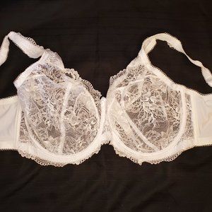 Pretty Secrets Ella Bra Size (32J) White Lace